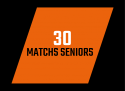30 matchs seniors